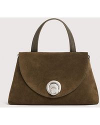 Coccinelle - Suede Handbag Nikla Small - Lyst