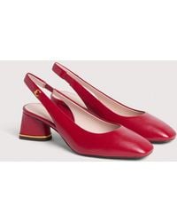 Coccinelle - Smooth Leather Slingbacks C-Everyday - Lyst