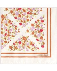 Coccinelle - Silk Foulard Sakura Flowers - Lyst