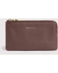 Coccinelle - Grained Leather Pouch C-Me Softy Small - Lyst