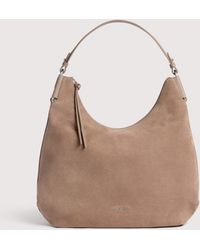 Coccinelle - Suede Shoulder Bag Rebekka Suede Medium - Lyst