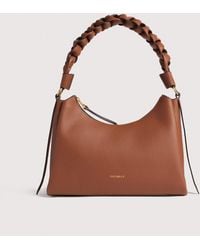 Coccinelle - Schultertasche Aus Doubleface-Leder Boheme Small - Lyst