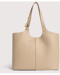 Coccinelle - Grained Leather Tote Bag C-Easy Large - Lyst