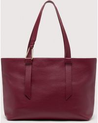 Coccinelle - Grained Leather Tote Bag Malory Large - Lyst