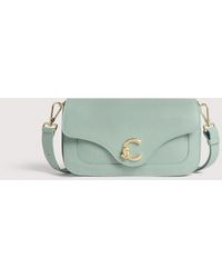 Coccinelle - Grained Leather Shoulder Bag C-Me Medium - Lyst