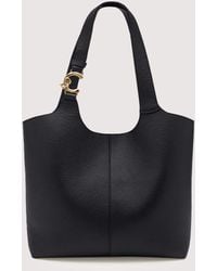 Coccinelle - Grained Leather Tote Bag C-Easy Large - Lyst