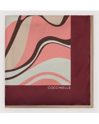 Coccinelle - Silk Foulard Stone Layers - Lyst