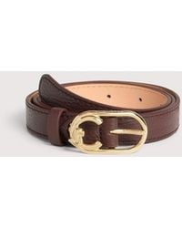 Coccinelle - Grained Leather Belt C-Me - Lyst