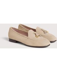 Coccinelle - Smooth Leather Loafers Loop Suede - Lyst