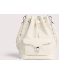 Coccinelle - Shells Textured Fabric Bucket Bag Beat Generation Medium - Lyst