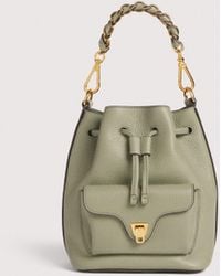 Coccinelle - Beuteltasche Aus Genarbtem Leder Beat Generation Small - Lyst