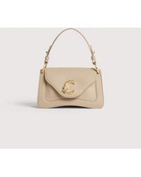 Coccinelle - Grained Leather Handbag C-Me Mini - Lyst