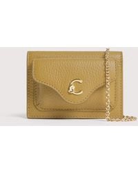 Coccinelle - Grained Leather Card Holder C-Me Small - Lyst