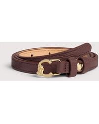 Coccinelle - Grained Leather Belt C-Me - Lyst