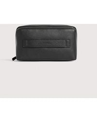 Coccinelle - Grained Leather Make-Up Bag Smart To Go Medium - Lyst