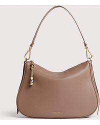 Coccinelle - Grained Leather Hobo Bag Nory Small - Lyst
