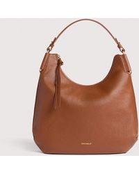 Coccinelle - Grained Leather Shoulder Bag Rebekka Small - Lyst