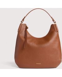 Coccinelle - Grained Leather Shoulder Bag Rebekka Small - Lyst