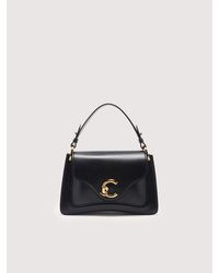 Coccinelle - Smooth Calf Leather Handbag C-Me Small - Lyst