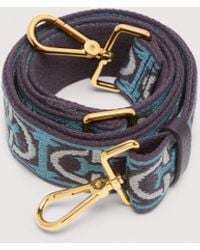 Coccinelle - Jacquard Fabric Shoulder Strap Monogram Tricolor - Lyst
