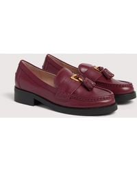 Coccinelle - Smooth Leather Loafers Beat Selleria - Lyst