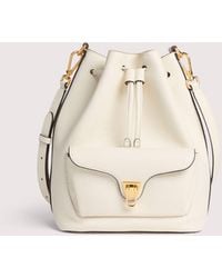 Coccinelle - Grained Leather Bucket Bag Beat Generation Medium - Lyst