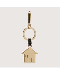 Coccinelle - Schlüsselanhänger Aus Leder Und Metall Basic Metal Light - Lyst