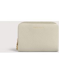 Coccinelle - Small Grained Leather Wallet C-Me Medium - Lyst