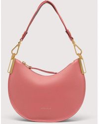 Coccinelle - Schultertasche Aus Doubleface-Leder Sunup Small - Lyst