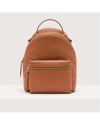 Coccinelle - Grained Leather Backpack Lea Small - Lyst