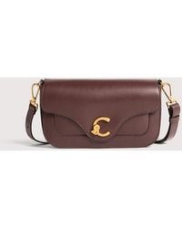 Coccinelle - Smooth Calf Leather Shoulder Bag C-Me Medium - Lyst