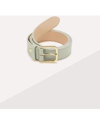 Coccinelle - Grained Leather Belt Yuna - Lyst