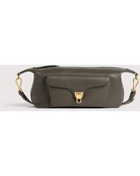 Coccinelle - Grained Leather Crossbody Bag Beat Generation Medium - Lyst