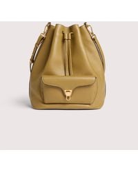 Coccinelle - Grained Leather Bucket Bag Beat Generation Large - Lyst