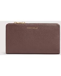 Coccinelle - Medium Grained Leather Wallet C-Me Large - Lyst