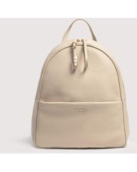 Coccinelle - Grained Leather Backpack Nory Medium - Lyst
