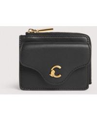 Coccinelle - Smooth Leather Card Holder C-Me Small - Lyst