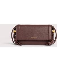 Coccinelle - Grained Leather Minibag Thess Mini - Lyst