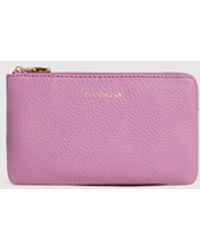 Coccinelle - Grained Leather Pouch C-Me Softy Small - Lyst