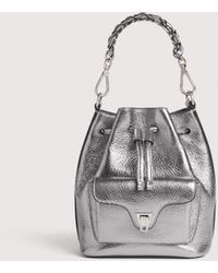 Coccinelle - Beuteltasche Aus Genarbtem Leder Beat Generation Small - Lyst