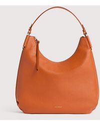 Coccinelle - Grained Leather Shoulder Bag Rebekka Medium - Lyst