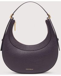 Coccinelle - Grained Leather Minibag Whisper - Lyst