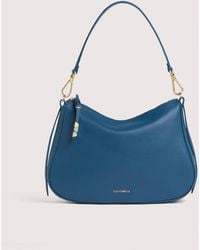 Coccinelle - Grained Leather Hobo Bag Nory Small - Lyst