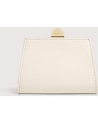 Coccinelle - Grained Leather Coin Purse Liv Small - Lyst