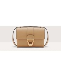 Coccinelle - Grained Leather Shoulder Bag Arlettis - Lyst