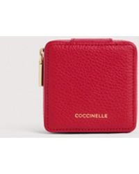 Coccinelle - Grained Leather Jewellery Case Jewelry Small - Lyst