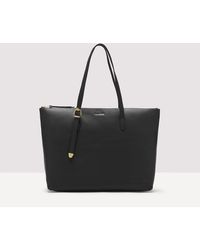 Coccinelle - Grained Leather Tote Bag Gleen Large - Lyst