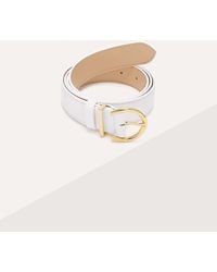 Coccinelle - Grained Leather Belt Beth - Lyst