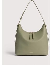Coccinelle - Grained Leather Shoulder Bag Malory Small - Lyst