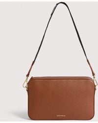 Coccinelle - Umhängetasche Aus Genarbtem Leder Tebe Small - Lyst